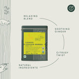 Lemon Ginger Root | 50gm | Organic Herbal Tea