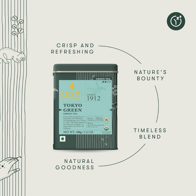 Tokyo Blend, 100 gm | Organic Green Tea