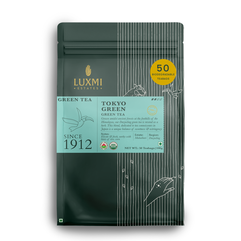 Tokyo Blend, 50 Tea Bags | Organic Green Tea