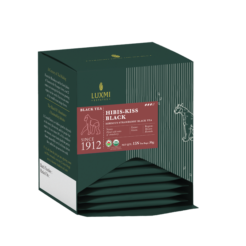 Hibis-Kiss Black | 15 Tea Bags | Hibiscus Black Tea