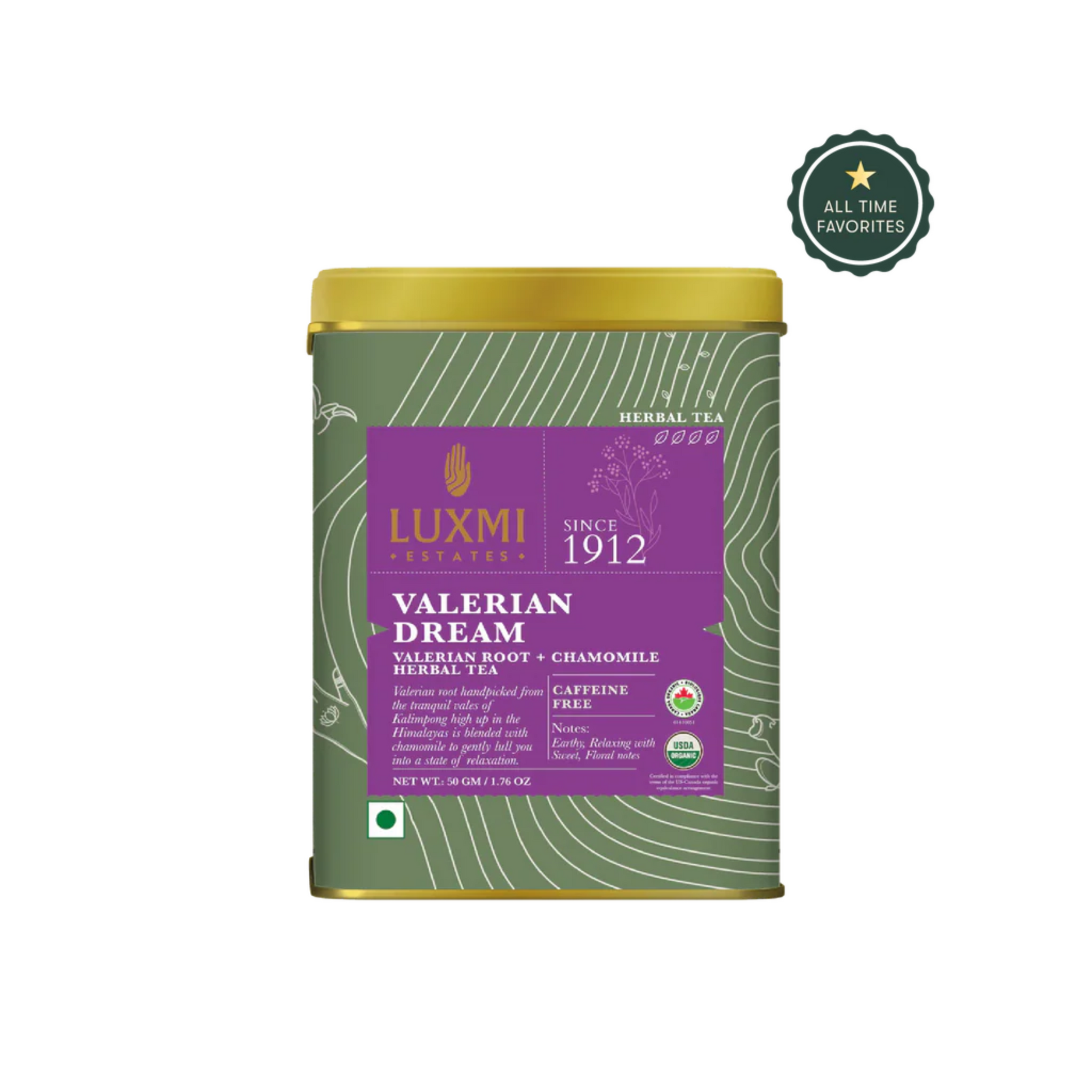 Valerian Dream | 50gm | Organic Herbal Tea