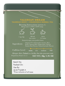 Valerian Dream | 50gm | Organic Herbal Tea