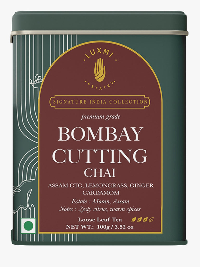 Bombay Cutting Chai | 100 gm | LUXMI Signature Tea | Assam CTC, Lemon Grass, Ginger, Cardamom