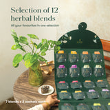 Daily Ritual Calendar | Gift Pack Assortment | 24 Tea Bags | Advent Calendar