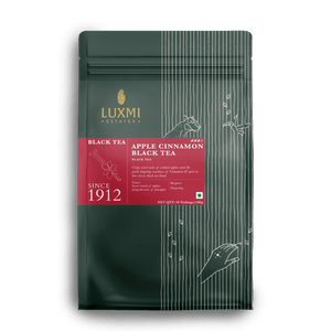 Apple Cinnomon Black Tea | 50 Tea Bags | Organic Black Tea - Luxmi Estates