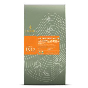 Ashwagandha Turmeric | 25 Tea Bags | Organic Herbal Tea - Luxmi Estates