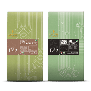 Black Tea Energy Bundle - Caffeinated Assam Black Tea | Smooth, Flavourful, Robust Blend Combo - 50 Tea Bags - Luxmi Estates