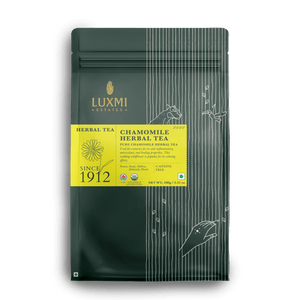 Chamomile Pure Tea | 100 Gm Loose Tea | Organic Herbal Tea - Luxmi Estates