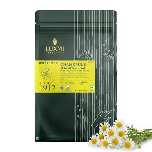 Chamomile Herbal Tea | 100 Gm Loose Tea | Organic Herbal Tea