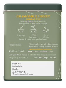 Chamomile Honey Herbal Tea | 50 gm | Organic Herbal Tea