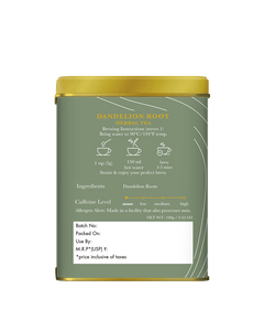 Dandelion Root | 100 gm | Organic Herbal Tea - Luxmi Estates