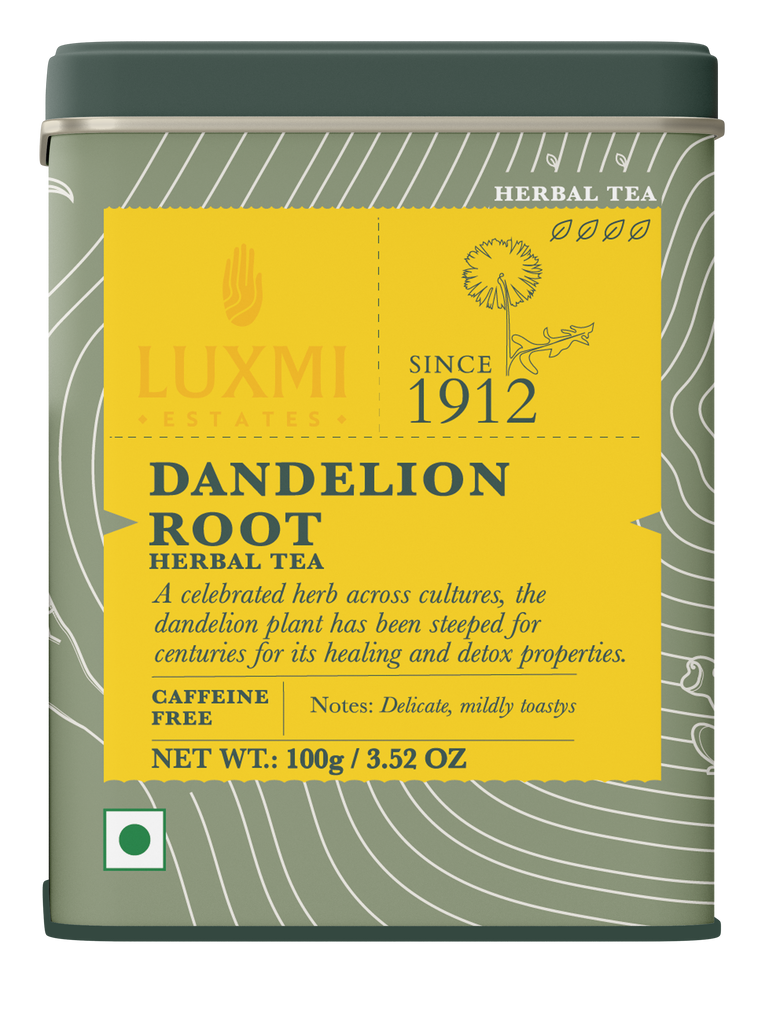 Dandelion Root | Tin Caddy | 100gm | Organic Herbal Loose Tea
