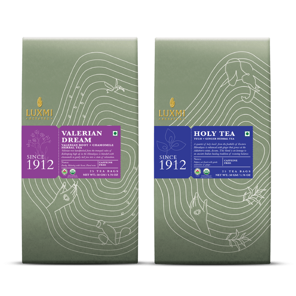 Digestion Help Bundle - Healthy Digestion Combo - 50 Tea Bags - Luxmi Estates