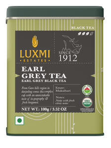 Earl Grey Tea | 100gm | Organic Black Tea