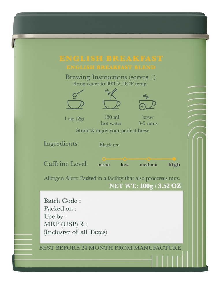 English Breakfast | A Tale of Two Estates | 100gm | Organic Black Tea