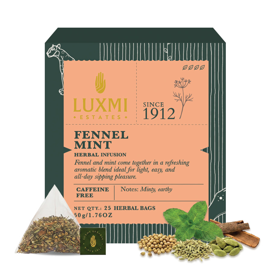 Luxmi Estates - Fennel Mint 25 teabags