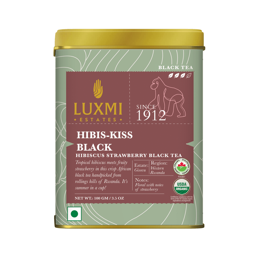 Hibis-Kiss Black | 100gm | Organic Black Tea - Luxmi Estates