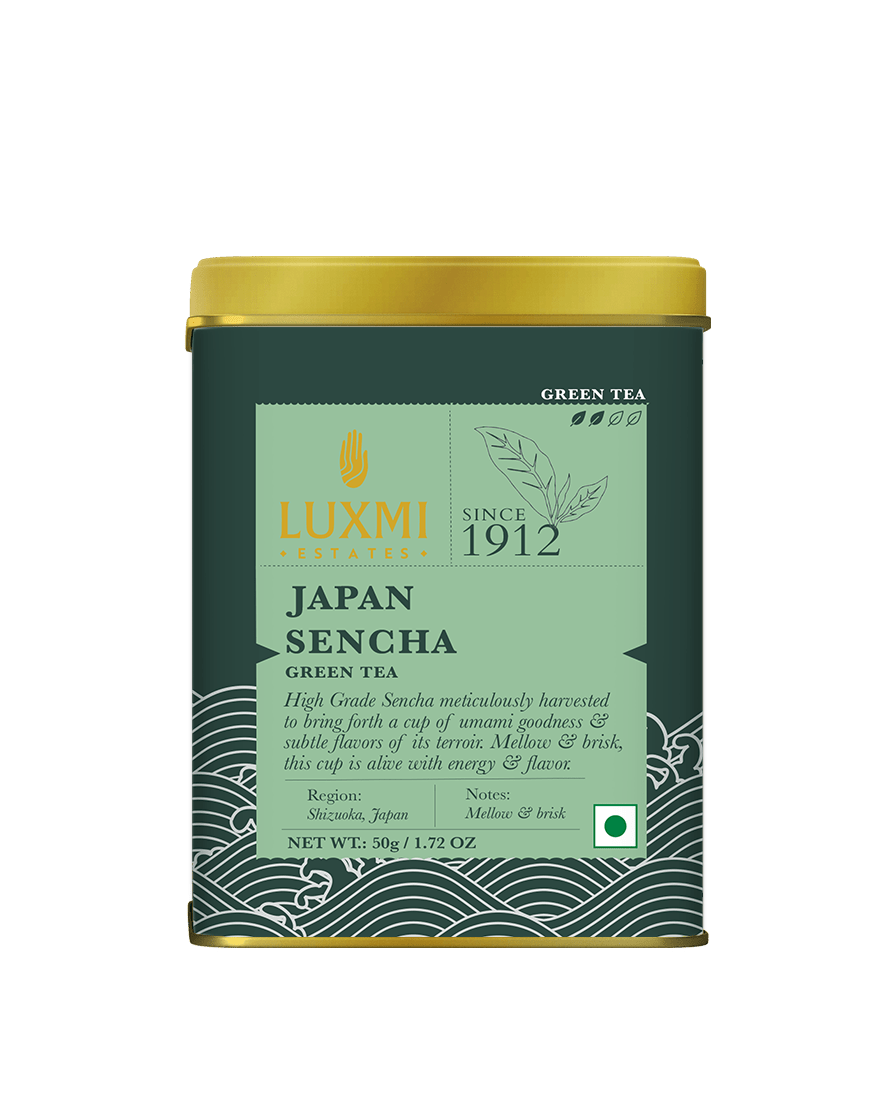 Japan Sencha | 50 gm | Organic Green Tea - Luxmi Estates