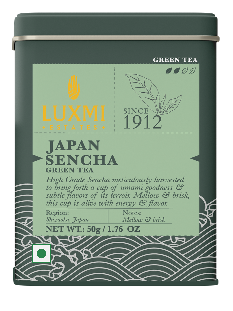 Japan Sencha | 50 gm Tin Caddy | Loose Green Tea