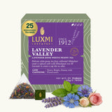 Lavender Valley | White Tea with Lavender | 25 Plant-Based Biodegradable Tea Bags