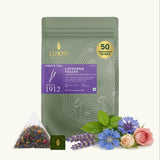 Lavender Valley | White Tea with Lavender | 50 Plant-Based Biodegradable Tea Bags