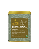 Lemon Balm Honey Ginger | 50 gm | Organic Herbal Tea - Luxmi Estates