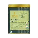 Lemongrass Ginger Green Tea | 100gm | Organic Green Tea - Luxmi Estates