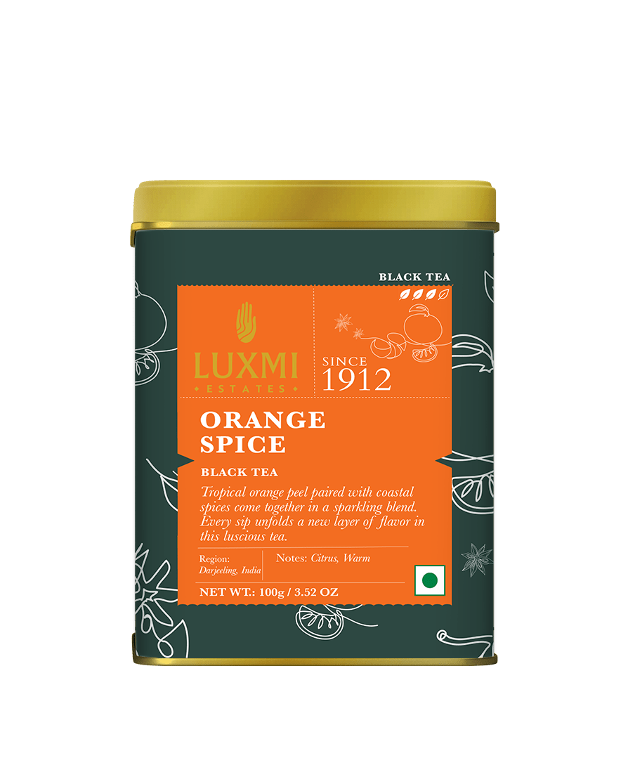 Orange Spice | 100 gm | Organic Black Tea - Luxmi Estates