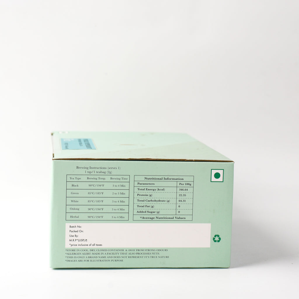 Purely Peppermint | 60 Tea bags | Organic Herbal Tea | 60*1g =60g