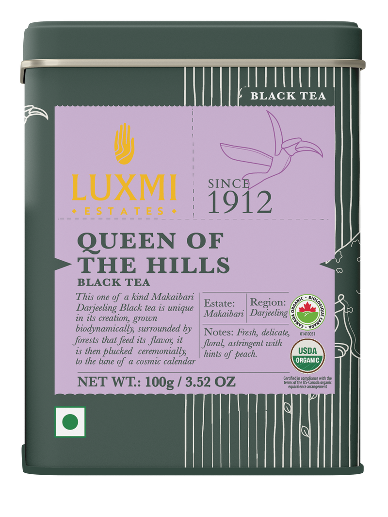 Queen of the Hills 100gm | Queens Blend Organic Black Tea