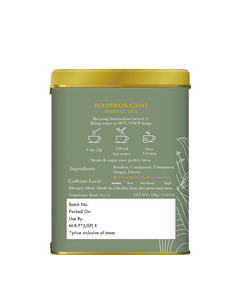 Rooibos Chai | 100 gm | Organic Herbal Tea - Luxmi Estates