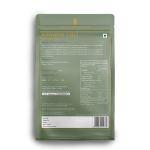 Rooibos Chai | 50 Tea Bags | Organic Herbal Chai - Luxmi Estates