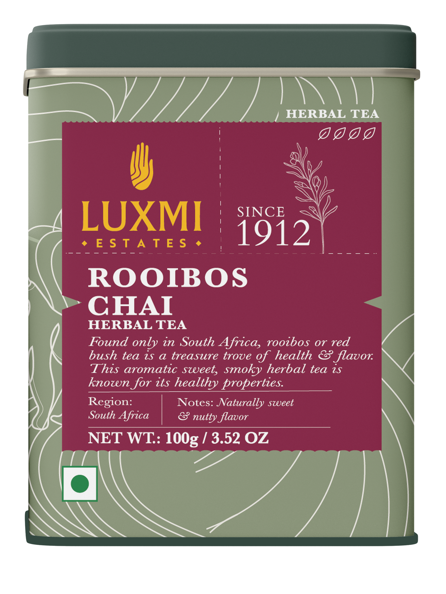 Rooibos Chai | 100 gm | Organic Herbal Tea | Special Fall Tea | Limited Edition Autumn Tea