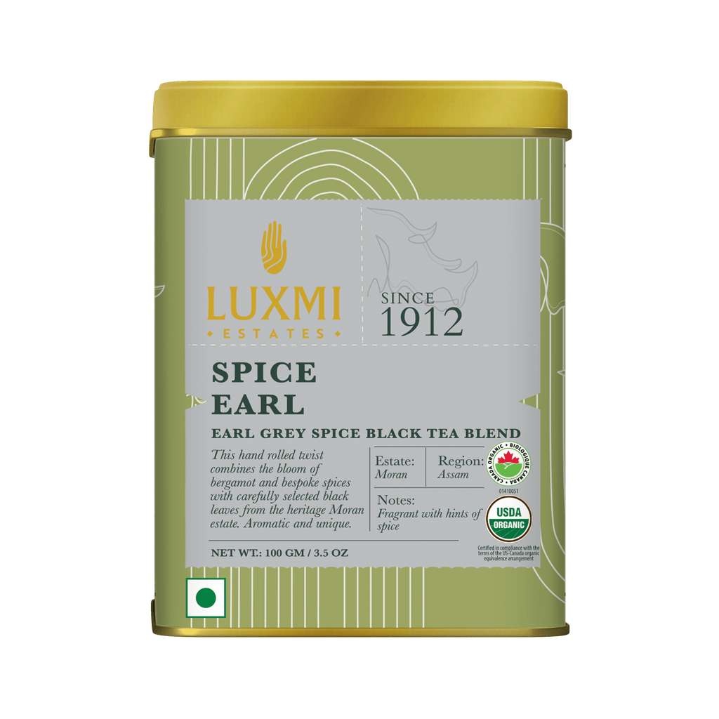 Spice Earl | 100gm | Organic Black Tea - Luxmi Estates