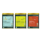 Tea Bundle - Stress Relief, Bedtime & Detox Tea Collection - Organic Loose Tea - Luxmi Estates