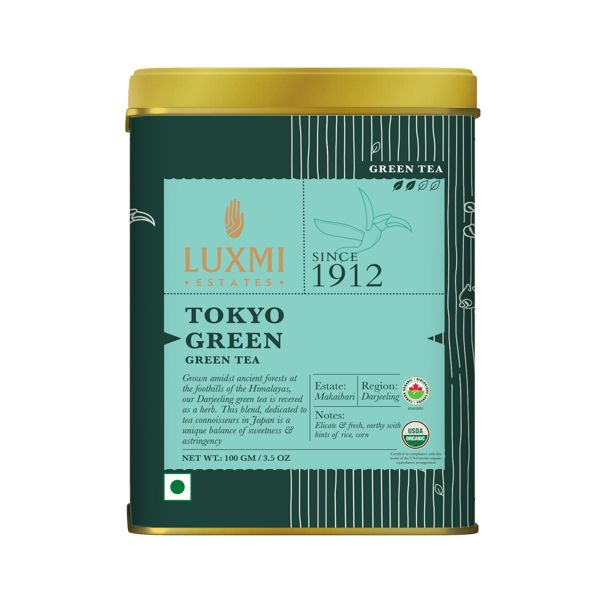 Tokyo Blend, 100 gm | Green Tea - Luxmi Estates