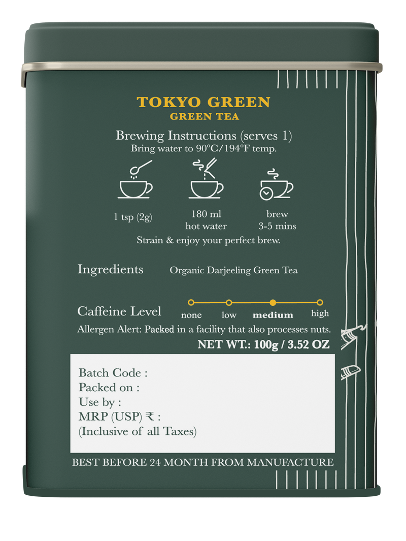 Tokyo Blend, 100 gm | Organic Green Tea