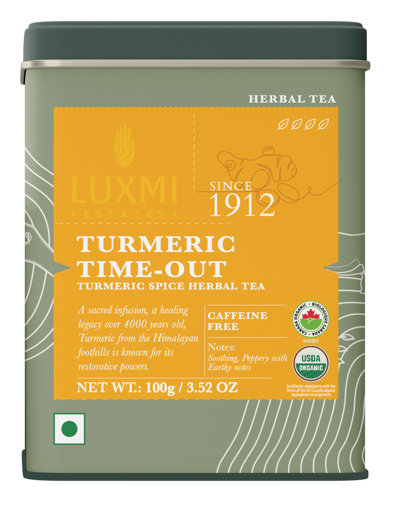 Turmeric Ginger | 100gm | Organic Herbal Tea