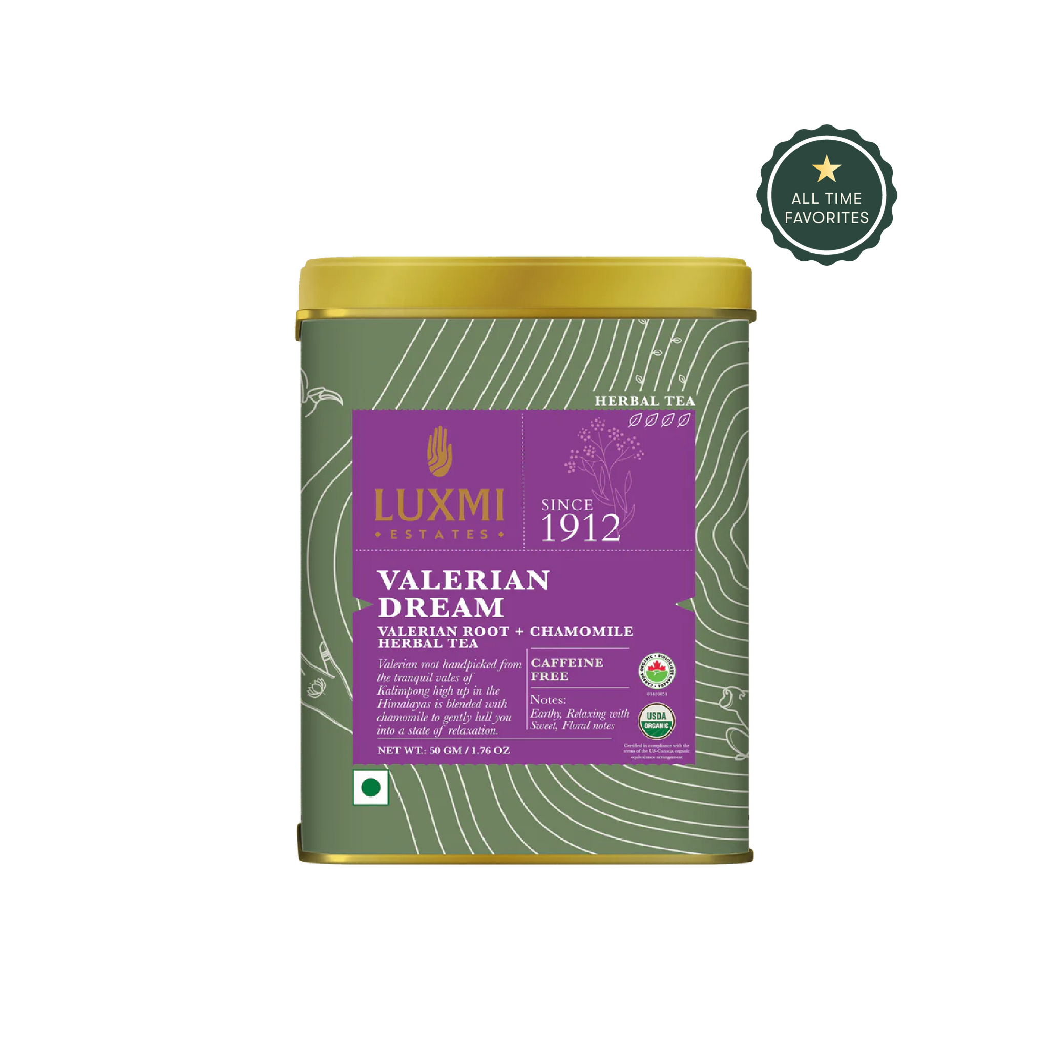 Valerian Dream | 50gm | Organic Herbal Tea