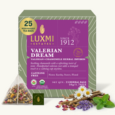 Valerian Dream | Sleep Herbal Infusion | 25 Herbal Bags | Organic Herbal Infusion Biodegradable Bags