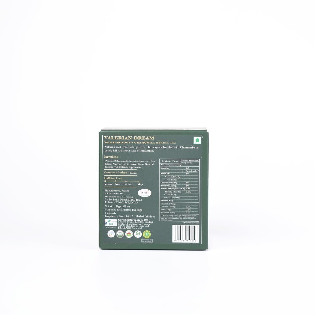 Lavender Valley  Organic White Peony Tea Bag