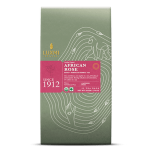 African Rose | 25 Tea Bags | Organic Herbal Tea - Luxmi Estates