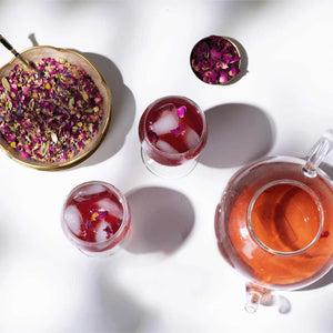 African Rose | 50 Tea Bags | Organic Herbal Tea - Luxmi Estates