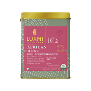 African Rose | 50gm | Organic Herbal Tea - Luxmi Estates