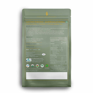 Aswagandha Turmeric | 50 Tea Bags | Organic Herbal Tea - Luxmi Estates
