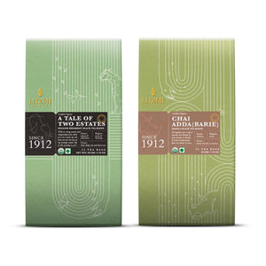 Black Tea Energy Bundle - Caffeinated Assam Black Tea | Smooth, Flavourful, Robust Blend Combo - 50 Tea Bags - Luxmi Estates