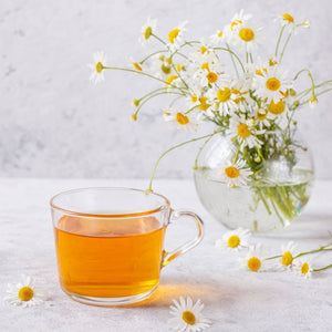 Chamomile Pure Tea | 100 Gm Loose Tea | Organic Herbal Tea - Luxmi Estates