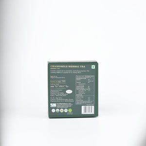 Chamomile Pure Tea | 15 Tea Bags | Organic Herbal Tea - Luxmi Estates