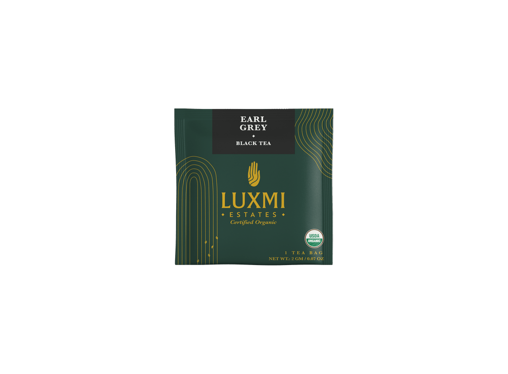 Earl Grey | 15 Tea Bags | Organic Black Tea - Luxmi Estates