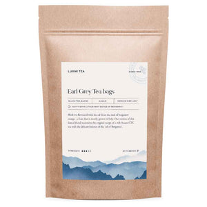 Earl Grey, 20 Pyramid Tea Bags - Luxmi Estates